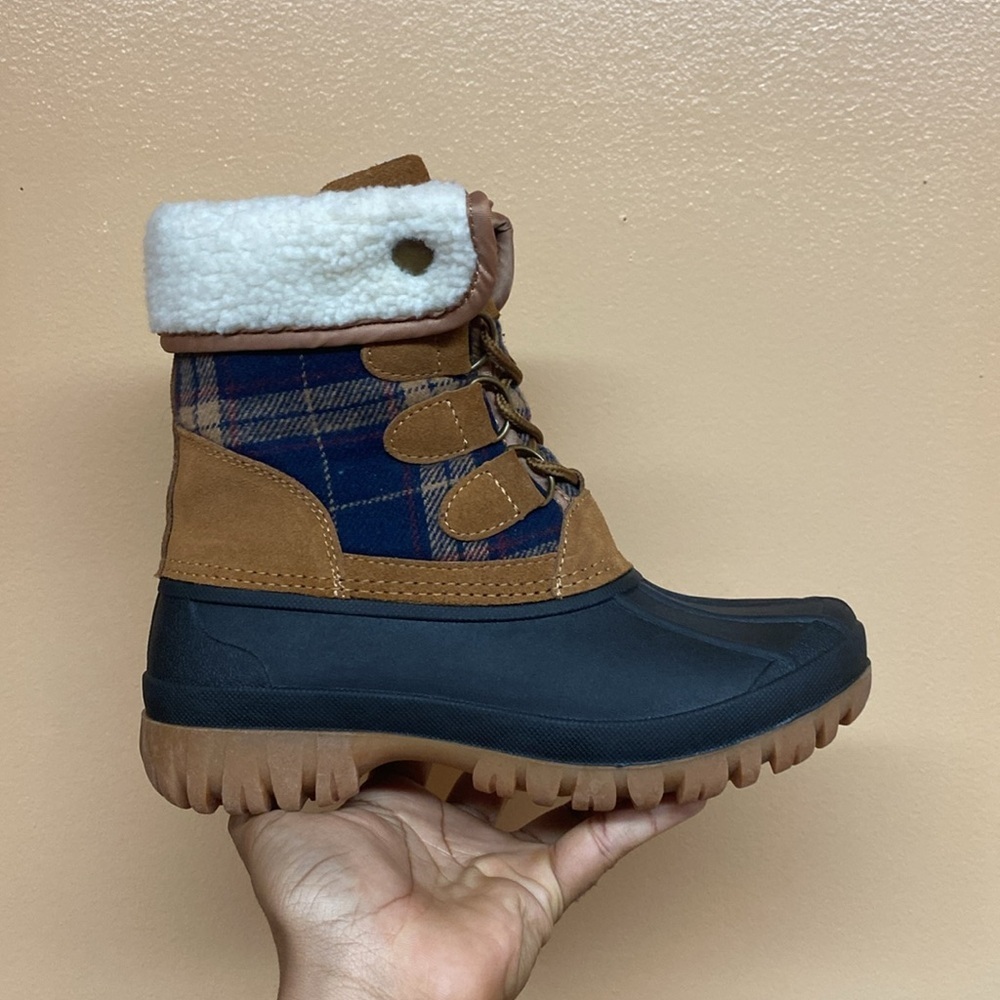 STQ Waterproof Fur Lined Winter Duck Boots - Picture 6 of 16